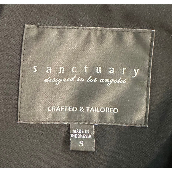 Sanctuary Anthropologie Floral Zip Front Bomber Jacket size Small - Picture 3 of 6